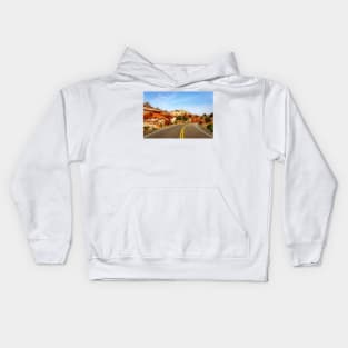 Utah Route State 12 Scenic Drive Kids Hoodie